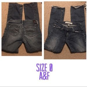 Abercrombie and Fitch jeans